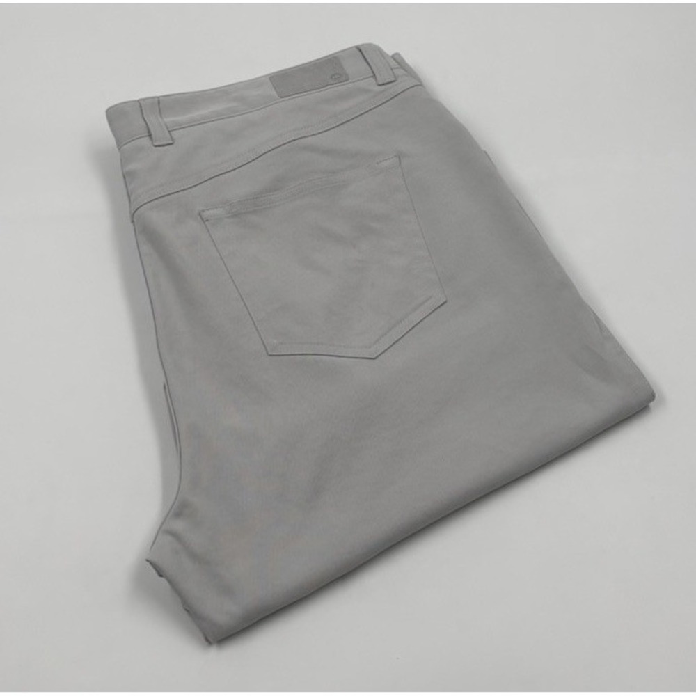 Peter Millar Men's 38/30‎ Gray Polyester Straight Leg Chino Athletic Pants